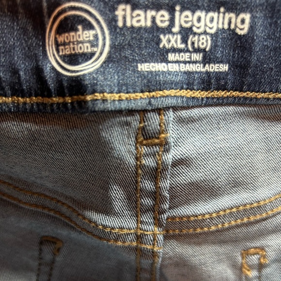 Girls Flare Jeggings NWT - Picture 6 of 7